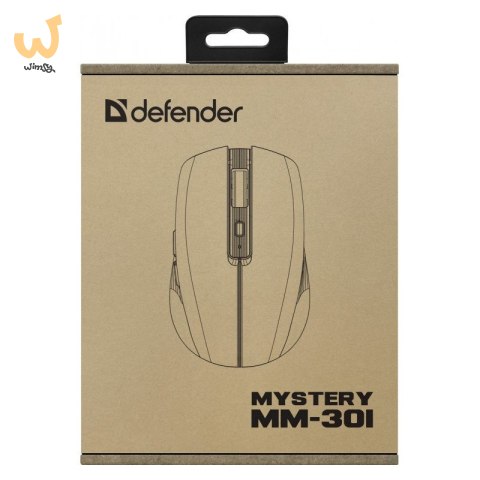 DEFENDER MYSZ MYSTERY MM-301 RF+BT FIOLETOWA 1600dpi 6P DEFENDER MYSZ MYSTERY MM-301 RF+BT FIOLETOWA 1600dpi 6P