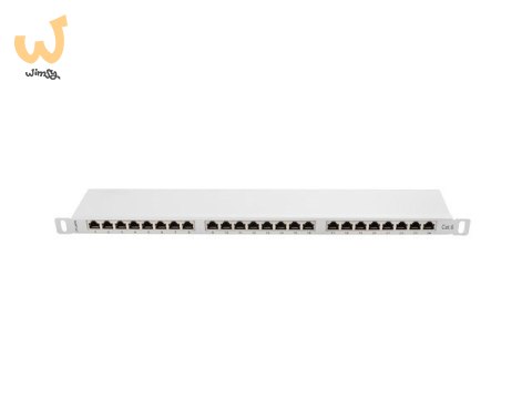 Patch panel Lanberg PPS6-0024-S (0.5U; kat. 6; 24xRJ-45) Patch panel Lanberg PPS6-0024-S (0.5U; kat. 6; 24xRJ-45)
