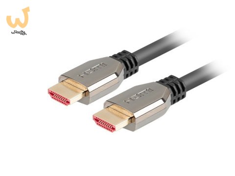 LANBERG KABEL HDMI M/M V2.1 0.5M 8K 60HZ CA-HDMI-30CU-0005-BK LANBERG KABEL HDMI M/M V2.1 0.5M 8K 60HZ CA-HDMI-30CU-0005-BK