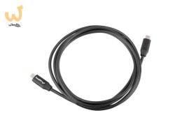 LANBERG KABEL USB-C 2.0 M/M 1.8M PREMIUM QC 4.0 POWER DELIVERY 60W CZARNY CA-CMCM-40CU-0018-BK