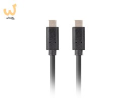 LANBERG KABEL USB-C M/M 3.2 GEN2 1M 10GB/S PD100W CA-CMCM-32CU-0010-BK