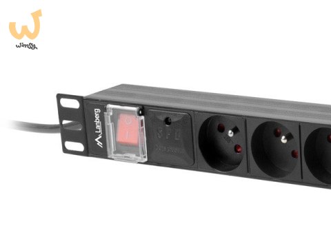 LANBERG LISTWA ZASILAJĄCA RACK PDU PRO 19" (1U, 16A, 7X SHUKO, 2M, CZARNA) PDU-PRO-07F-0200-BK LANBERG LISTWA ZASILAJĄCA RACK PDU PRO 19" (1U, 16A, 7X SHUKO, 2M, CZARNA) PDU-PRO-07F-0200-BK