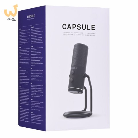 NZXT MIKROFON NZXT CAPSULE CZARNY USB-C NZXT MIKROFON NZXT CAPSULE CZARNY USB-C