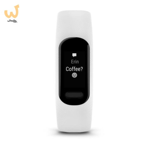 Smartband Garmin Vivosmart 5 White S/M Smartband Garmin Vivosmart 5 White S/M