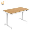 Biurko ACTIVEJET z elektryczną regulacją wysokości 140x70 ET119W-C biały/dąb
