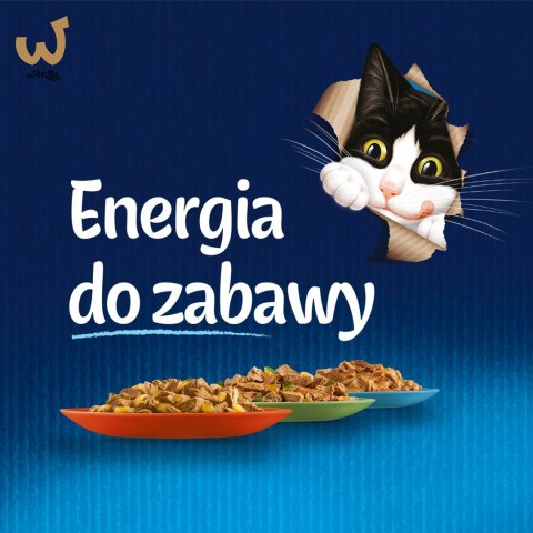 Purina Felix Fantastic Junior Kurczak - mokra karma dla kota - 85 g Purina Felix Fantastic Junior Kurczak - mokra karma dla kota - 85 g