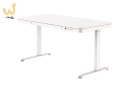 Biurko ACTIVEJET z elektryczną regulacją wysokości 140x70 ET119W-C biały