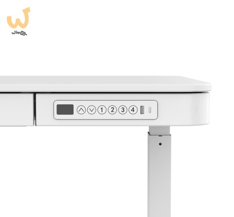 Biurko ACTIVEJET z elektryczną regulacją wysokości 140x70 ET119W-C biały Biurko ACTIVEJET z elektryczną regulacją wysokości 140x70 ET119W-C biały
