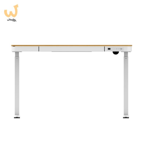 Biurko ACTIVEJET z elektryczną regulacją wysokości 140x70 ET119W-C biały/dąb Biurko ACTIVEJET z elektryczną regulacją wysokości 140x70 ET119W-C biały/dąb