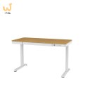 Biurko ACTIVEJET z elektryczną regulacją wysokości 140x70 ET119W-C biały/dąb