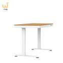 Biurko ACTIVEJET z elektryczną regulacją wysokości 140x70 ET119W-C biały/dąb