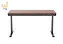 Biurko ACTIVEJET z elektryczną regulacją wysokości 140x70 ET119W-C czarny/orzech