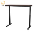 Biurko ACTIVEJET z elektryczną regulacją wysokości 140x70 ET119W-C czarny/orzech