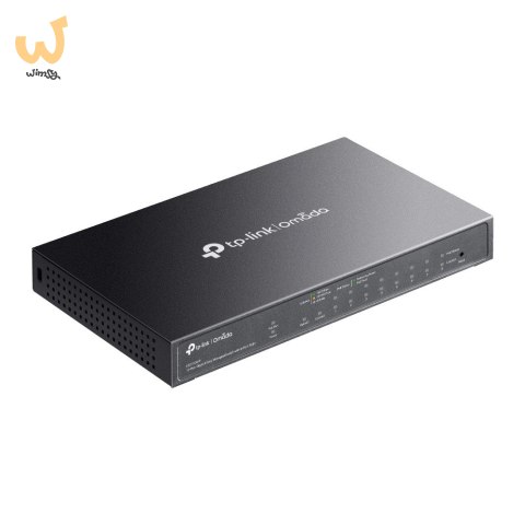 Switch TP-LINK ES210GMP Omada 10-Port Gigabit Easy Managed Switch with 8-Port PoE+ Switch TP-LINK ES210GMP Omada 10-Port Gigabit Easy Managed Switch with 8-Port PoE+