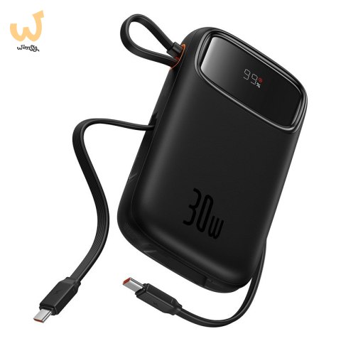 BASEUS POWERBANK QPOW2 20000MAH 30W (CZARNY) BASEUS POWERBANK QPOW2 20000MAH 30W (CZARNY)