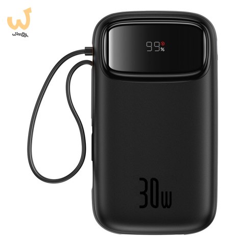BASEUS POWERBANK QPOW2 20000MAH 30W (CZARNY) BASEUS POWERBANK QPOW2 20000MAH 30W (CZARNY)
