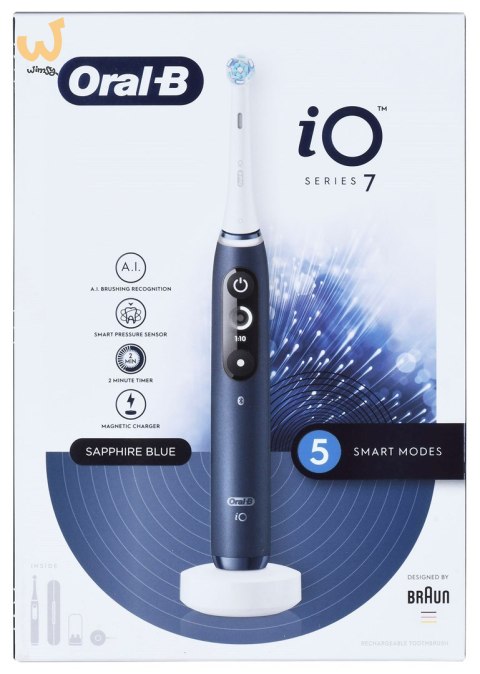 Braun Oral-B Szczoteczka elektryczna iO7 Saphire BL Braun Oral-B Szczoteczka elektryczna iO7 Saphire BL