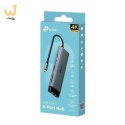 Hub TP-LINK UH9120C 3xUSB-A 3.0, 1xUSB-C 3.0, 1xUSB-C PD, HDMI 4K, RJ45 GE, SD, microSD