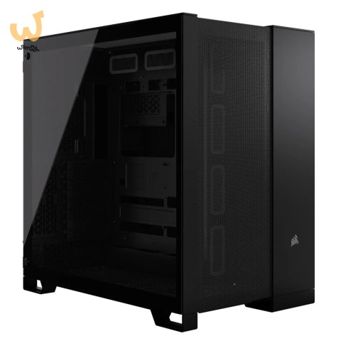 6500X Tempered Glass Mid-Tower, Black 6500X Tempered Glass Mid-Tower, Black