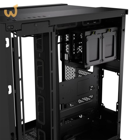 6500X Tempered Glass Mid-Tower, Black 6500X Tempered Glass Mid-Tower, Black