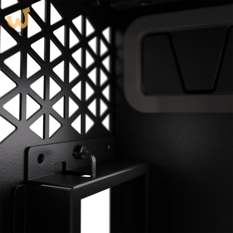 6500X Tempered Glass Mid-Tower, Black 6500X Tempered Glass Mid-Tower, Black