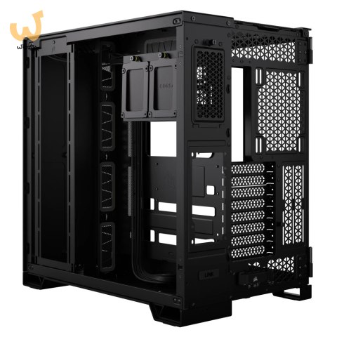 6500X Tempered Glass Mid-Tower, Black 6500X Tempered Glass Mid-Tower, Black