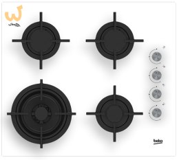 Płyta gazowa BEKO HILW64122SW (białe szkło)