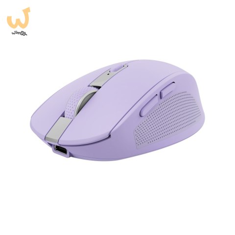 Mysz Bezprzewodowa Trust OZAA COMPACT fioletowa Mysz Bezprzewodowa Trust OZAA COMPACT fioletowa