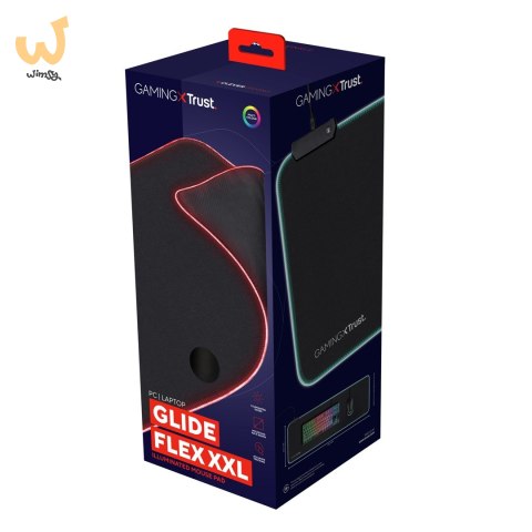Podkładka pod mysz TRUST GXT764 GLIDE-FLEX RGB XXL Podkładka pod mysz TRUST GXT764 GLIDE-FLEX RGB XXL