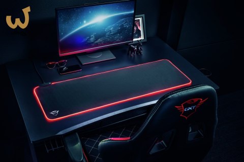 Podkładka pod mysz TRUST GXT764 GLIDE-FLEX RGB XXL Podkładka pod mysz TRUST GXT764 GLIDE-FLEX RGB XXL