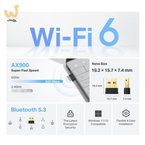 Karta sieciowa TP-LINK Archer TX10UB Nano Karta sieciowa TP-LINK Archer TX10UB Nano