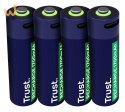 Baterie AA Trust USB-C RECHARGEABLE BATTERIES 4P