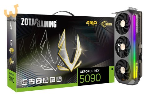 Karta graficzna ZOTAC GAMING GeForce RTX 5090 AMP Extreme INFINITY Karta graficzna ZOTAC GAMING GeForce RTX 5090 AMP Extreme INFINITY