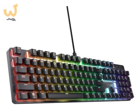 Klawiatura gamingowa Trust GXT 871 ZORA WIRELESS US Klawiatura gamingowa Trust GXT 871 ZORA WIRELESS US