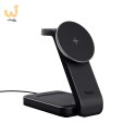 Magnetic Charge Stand Trust Viro 3-in-1 Wireless Black