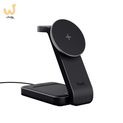 Magnetic Charge Stand Trust Viro 3-in-1 Wireless Black Magnetic Charge Stand Trust Viro 3-in-1 Wireless Black