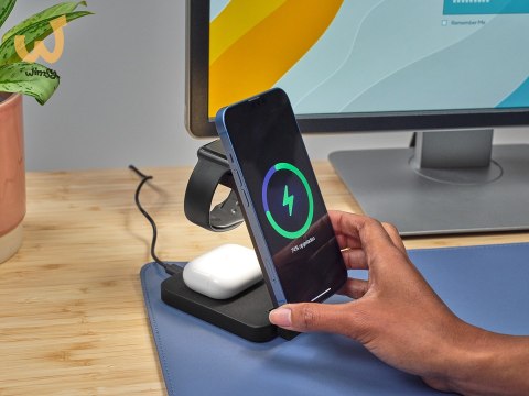 Magnetic Charge Stand Trust Viro 3-in-1 Wireless Black Magnetic Charge Stand Trust Viro 3-in-1 Wireless Black