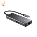 Multi-Port Adapter Trust DALYX 6-IN-1 USB-C Silver