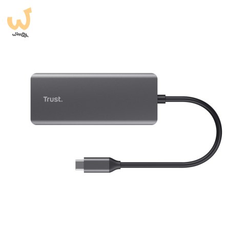 Multi-Port Adapter Trust DALYX 6-IN-1 USB-C Silver Multi-Port Adapter Trust DALYX 6-IN-1 USB-C Silver