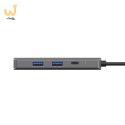 Multi-Port Adapter Trust DALYX 6-IN-1 USB-C Silver