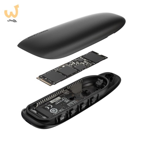 Obudowa SSD ASUS COBBLE Black USB 3.2 GEN 2x1 Type C Obudowa SSD ASUS COBBLE Black USB 3.2 GEN 2x1 Type C