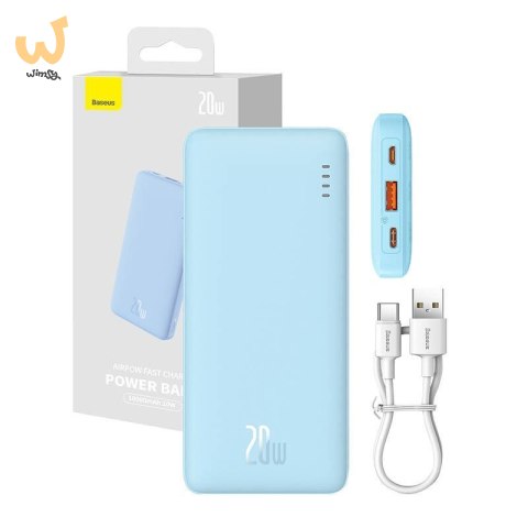 BASEUS POWERBANK AIRPOW 10000MAH 20W (NIEBIESKI) BASEUS POWERBANK AIRPOW 10000MAH 20W (NIEBIESKI)