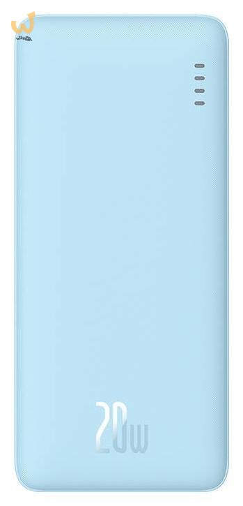 BASEUS POWERBANK AIRPOW 10000MAH 20W (NIEBIESKI) BASEUS POWERBANK AIRPOW 10000MAH 20W (NIEBIESKI)
