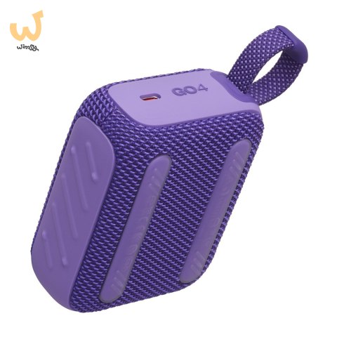 JBL GO 4 PUR głośnik przenośny Bluetooth fioletowy JBL GO 4 PUR głośnik przenośny Bluetooth fioletowy