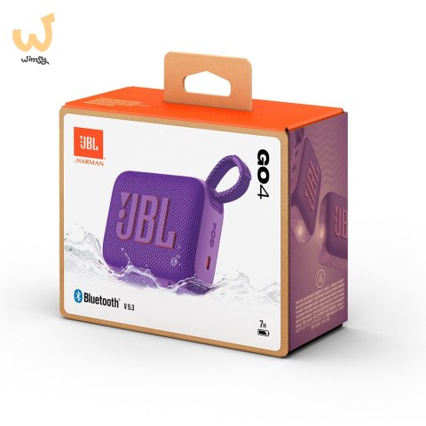 JBL GO 4 PUR głośnik przenośny Bluetooth fioletowy JBL GO 4 PUR głośnik przenośny Bluetooth fioletowy