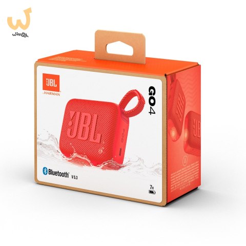 JBL GO 4 RED głośnik przenośny Bluetooth czerwony JBL GO 4 RED głośnik przenośny Bluetooth czerwony