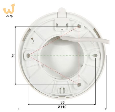 KAMERA IP IMOU TURRET SE IPC-T22EP-C KAMERA IP IMOU TURRET SE IPC-T22EP-C
