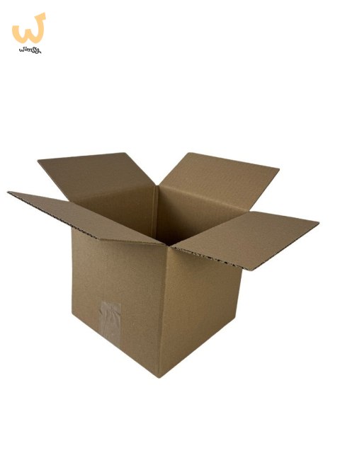 KARTON KLAPOWY, pudełko zrobione z tektury 3W 3 warstwowej, kolor szaro/brązowy, 300x300x200mm 380G/M2 20 SZTUK KARTON KLAPOWY, pudełko zrobione z tektury 3W 3 warstwowej, kolor szaro/brązowy, 300x300x200mm 380G/M2 20 SZTUK