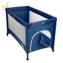 PROMEDIX ŁÓŻECZKO TURYSTYCZNE DZIECIĘCE 65X125CM NIEBIESKIE PR-803B