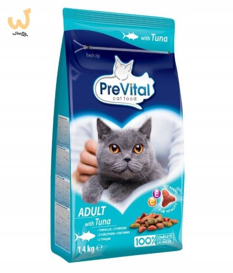 PREVITAL tuńczyk karma sucha dla kotów 1,4kg PREVITAL tuńczyk karma sucha dla kotów 1,4kg